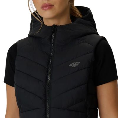 5. Women’s Vest 4F F372 Deep Black 4FWAW26TVJAF372 20S