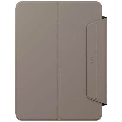 3. Uniq Rovus Snapmount Magnetic 360 Rotating Detachable Case for iPad Air 13" 2024 / 2025 - Gray