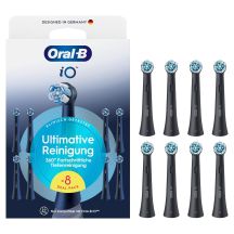 Braun Oral-B Aufsteckbürsten iO Ultimat. Reinigung sw 8er Billb.Ersatzbü