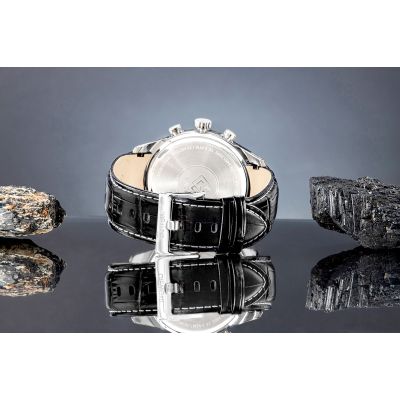 7. Men's Watch Giewont Chronograph Sapphire Silver Blue GW7650-A3