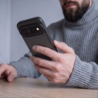 6. Tech-Protect Magmat Case for Google Pixel 9 Pro XL / 10 Pro XL / 11 Pro XL - Matte Black