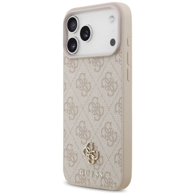 2. Guess 4G Small 4G and Classic MagSafe case for iPhone 17 Pro Max - pink