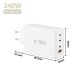 5. Tech-Protect NC240W-GaN 4-Port 240W Wall Charger - White