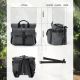 4. Rockbros H46 Backpack Saddlebag Handlebar Bag - Gray