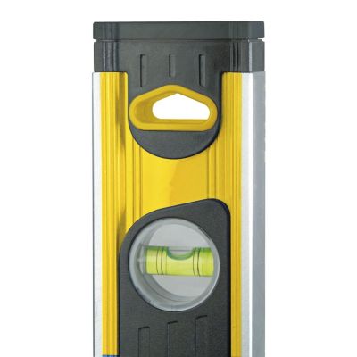 5. Stanley 0-42-063 Spirit Level 0.4m Aluminum, Black, Blue