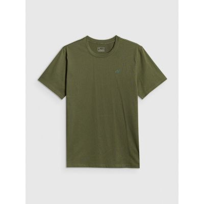 5. Men's regular plain T-shirt 4F 4FRSS26TTSHM4261-44S