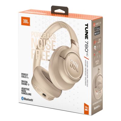 10. JBL T780NCBEG On-Ear BT Headphones Beige