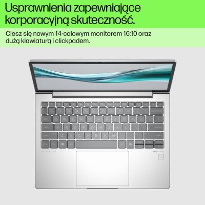 16. HP EliteBook 640 G11 Ultra 5 125U 14.0"WUXGA IPS 300nits AG 16GB DDR5 5600 SSD512 Intel Arc Cam 5 MPx 56Wh W11Pro Pike Silver Aluminum 3Y OnSite
