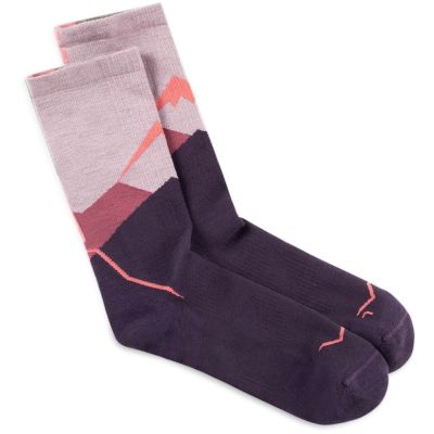 2. Buff MERINO LIGHTWEIGHT CREW SOCK LWC1 PINK L socks