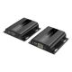 5. HDMI 4K/60Hz twisted pair extender cat.6 over IP 1G or up to 120m/200m, max. 253 receivers, IR control - set
