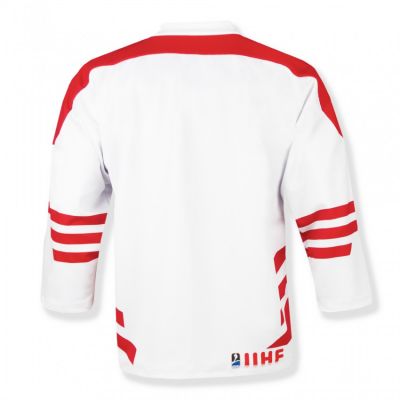 Replica of the PZHL Jr game jersey