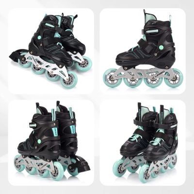 5. Meteor Roller Skates L 38-41 Urbo Black/Mint