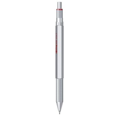 9. Rotring MULTIPEN 600 Silver three-in-one pen and pencil