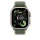 3. Apple Watch 49mm Green/Neon Trail Loop M/L - Natural Titanium Finish