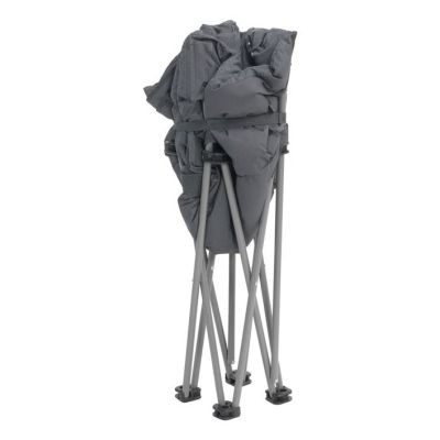 3. Outwell 470474 4-Leg Camping Chair Black, Gray