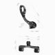 5. Rockbros FK-301 2-in-1 Handlebar Bike Mount for Computer/Navigator and Camera/Lighting - Black