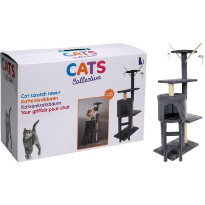 13. CAT SCRATCHING POSTS TOWER TREE 45X30X110CM
