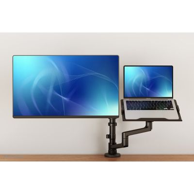 10. Neomounts DS20-425BL2 Monitor Holder/Stand 68.6 cm (27") Desk Black