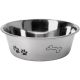 2. DOG BOWL STAINLESS STEEL 24CM
