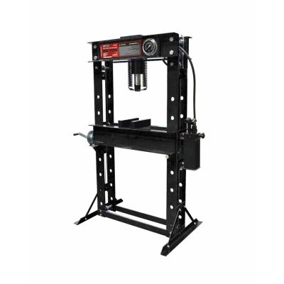 HYDRAULIC PRESS WITH MANOMETER 50 TON DOUBLE PISTON