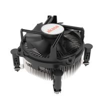 Akasa AK-CC6606BP01 computer cooling system Processor Radiator 9 cm Aluminum, Black 1 pc.