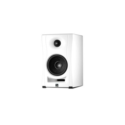 9. Pair of Kali Audio LP-UNF-WH white monitors