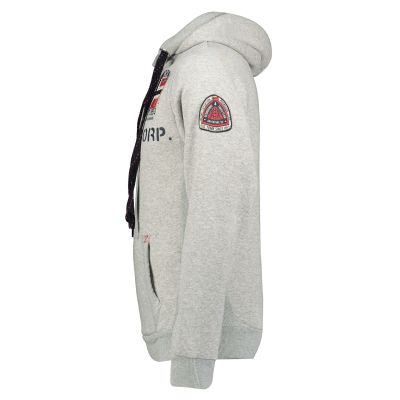 3. Geographical Norway GOPTAINE MEN 100 EO BS2 Men’s Sweatshirt (WT1885H/GN-LIGHT GREY)