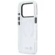 7. BMW M IML Shockproof Metal Logos MagSafe Case for iPhone 17 Pro Max - Transparent