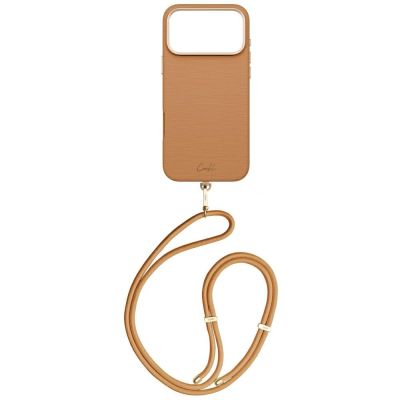 2. Uniq Coehl Mirelle Case for iPhone 17 Pro Max Magnetic Charging - Brown