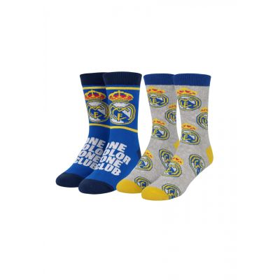 7. Real Madrid Anti-Slip Winter Socks 2-Pack 2900003011
