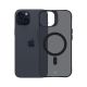 9. 3mk Smoke MagCase with MagSafe for iPhone 15 Plus - semi-transparent