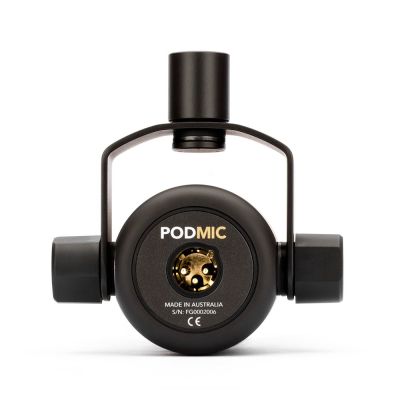 2. RODE PodMic - Dynamic Podcast Microphone