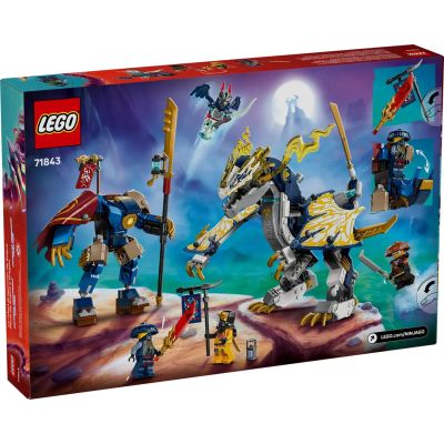 2. LEGO NINJAGO 71843 Rogue's Dragon Rider Mech