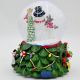 5. LED SNOW GLOBE WITH MUSIC, 8 MELODIES, 16.5 × 13 × 12 CM, SNOWMAN
