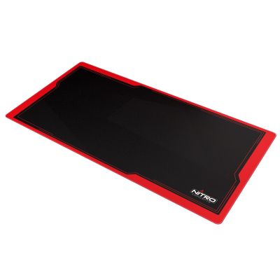 3. Nitro Concepts DM12 Gaming Mousepad Black, Red