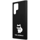 6. Karl Lagerfeld Silicone Choupette case for Samsung Galaxy S24 Ultra - black