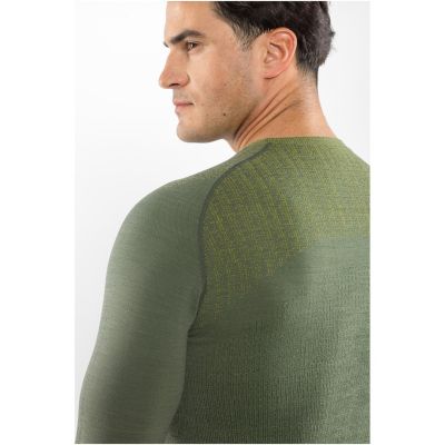 7. VIKING Altis Man Set Merino men's underwear dark green M