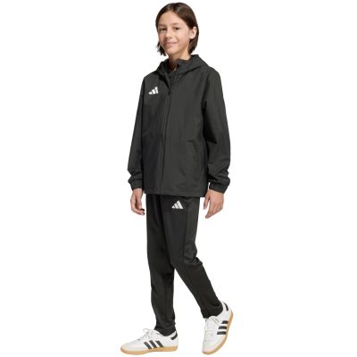 8. adidas Entrada 26 All Weather Kids Jacket Black JZ9104