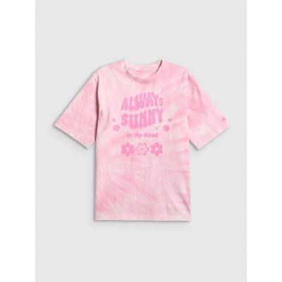 5. Girls' cotton T-shirt 4F 4FJRSS26TTSHF3911-56A