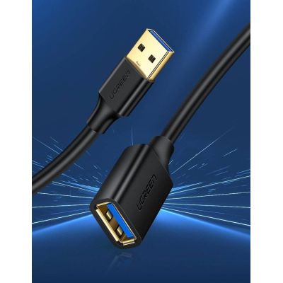 2. Ugreen extension cable USB 3.0 (female) - USB 3.0 (male) adapter 1m (black)
