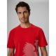 5. Men's cotton fan T-shirt 4F 4FRSS26TTSHM4200-62S