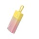 3. Baseus Popsicle 5200mAh 20W Powerbank with Built-in Lightning Cable (+ White Baseus Simple USB-C - USB-C 60W/20V/3A/30cm Cable) - Yellow-Pink