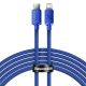 Baseus CAJY000303 Lightning - USB-C PD cable 20W 480Mb/s 2m - blue