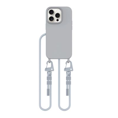 2. Tech-Protect MagNecklace MagSafe iPhone 15 Pro Case - Gray