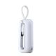 4. Joyroom mini powerbank 10000mAh Colorful Series 22.5W with 2 built-in USB C and Lightning cables white (JR-L012)