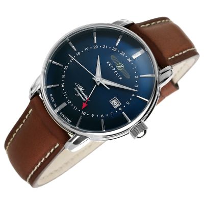 2. Men's Watch ZEPPELIN Atlantic Timezone 8442-3 + BOX