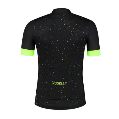 2. Rogelli TERRAZZO men's t-shirt black and yellow M