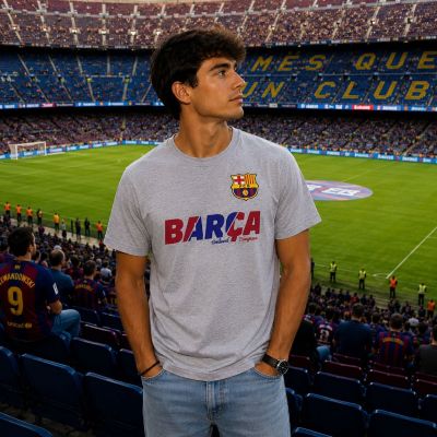 2. FC Barcelona men's cotton t-shirt 5001CBSG