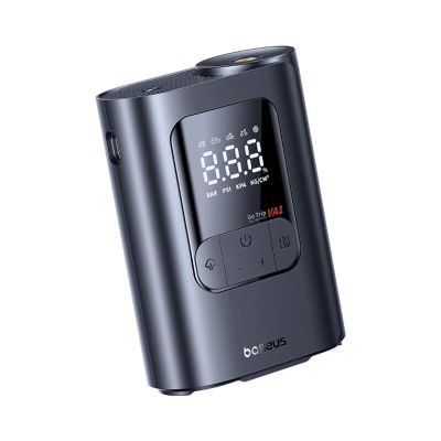 3. Baseus GoTrip VA1 Wireless Pump 150 PSI 7500 mAh - Dark Gray