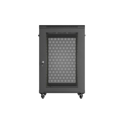 24. LANBERG FLOOR CABINET 19" 18U 600X800 BLACK